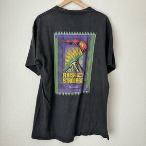 Vintage 90s Promise Keepers Mens Raise Standard Religious Faith T-Shirt Size XL